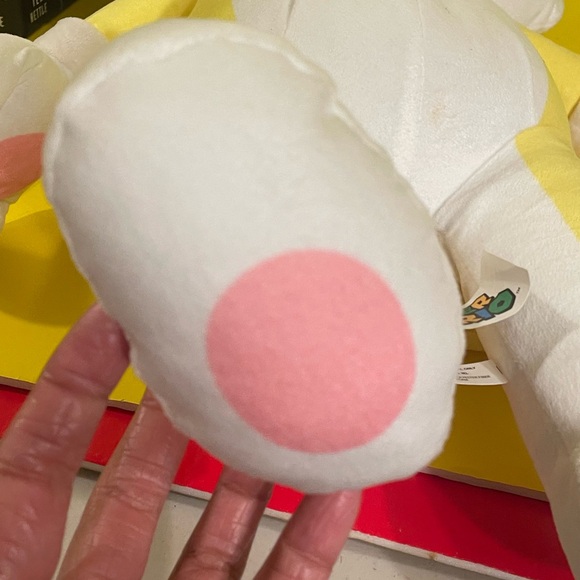 Super Mario Brothers Plush Toy Cat Yellow Suit Mario 12" Stuffed Animal Tags - Picture 5 of 11